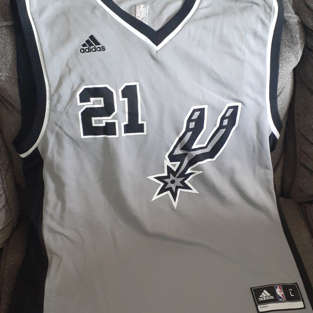 Tim Duncan Spurs Jersey